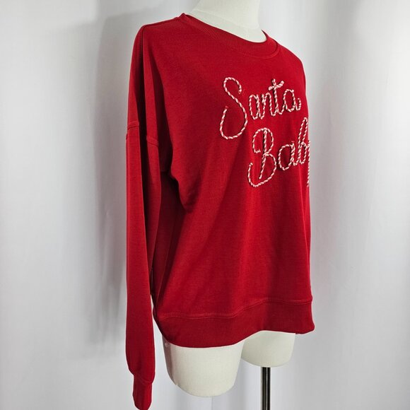 Philosophy Santa Baby Women's Red Ultra Soft Holiday Sweatshirt Size XL NWT - Picture 6 of 15